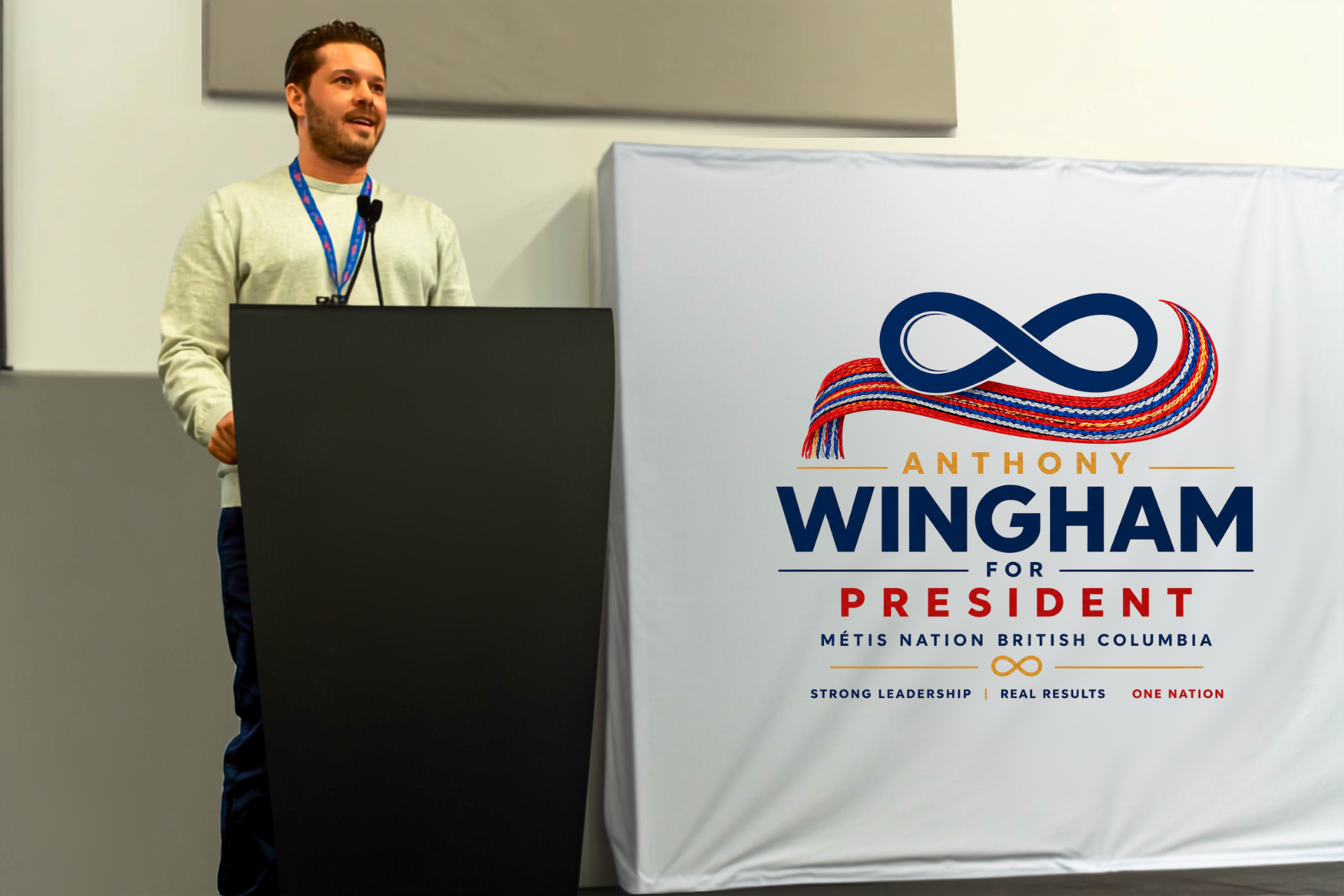 Anthony Wingham speaking at the National ISET Gathering